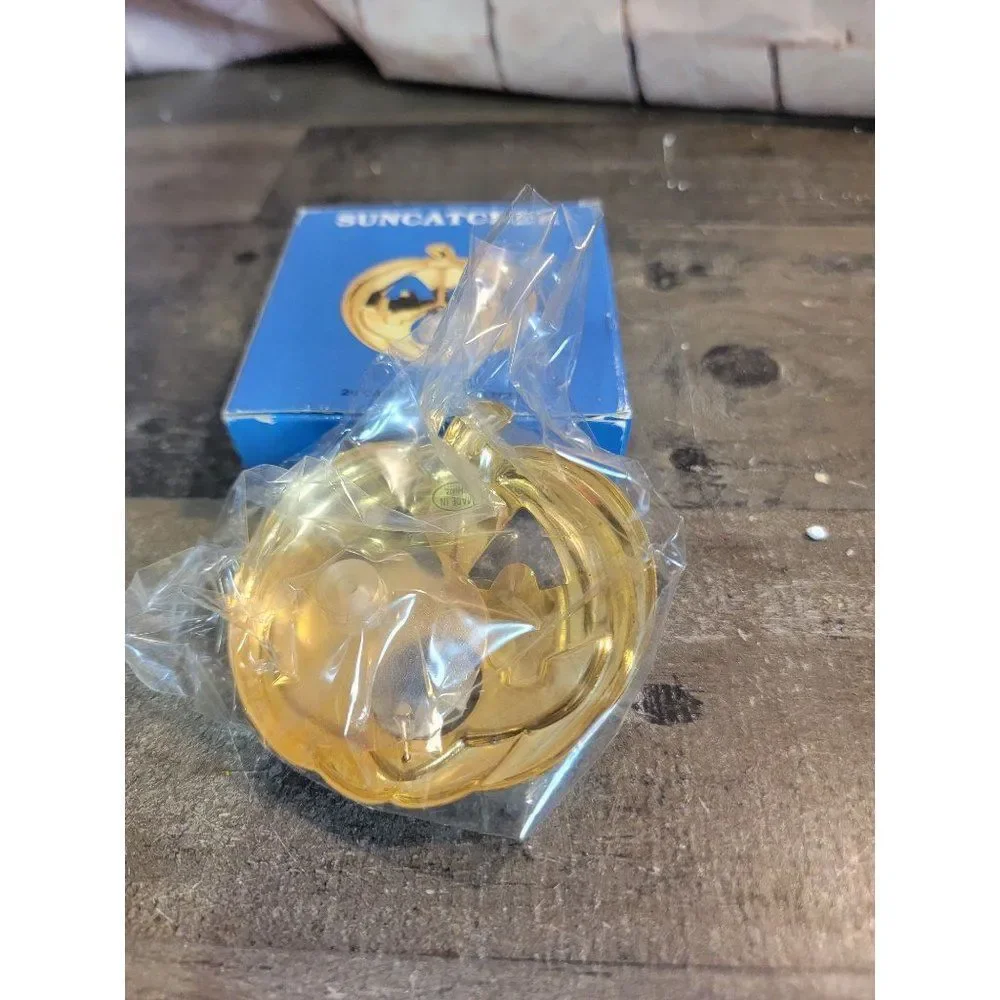 Halloween‎ gold-plated Suncatcher pumpkin decor